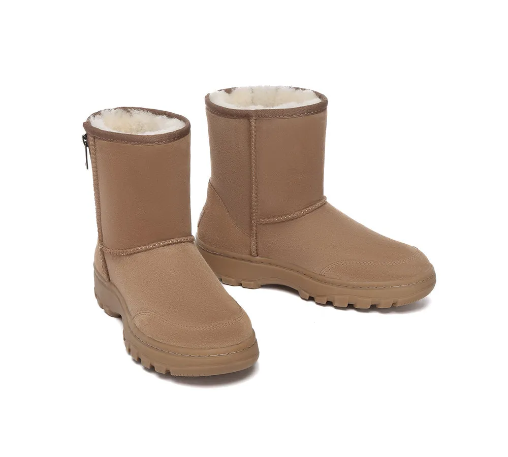 AUSTRALIAN SHEPHERD® UGG Boots Sheepskin Wool Zipper Short Outdoor sold by UGG Express product image thumbnail 5