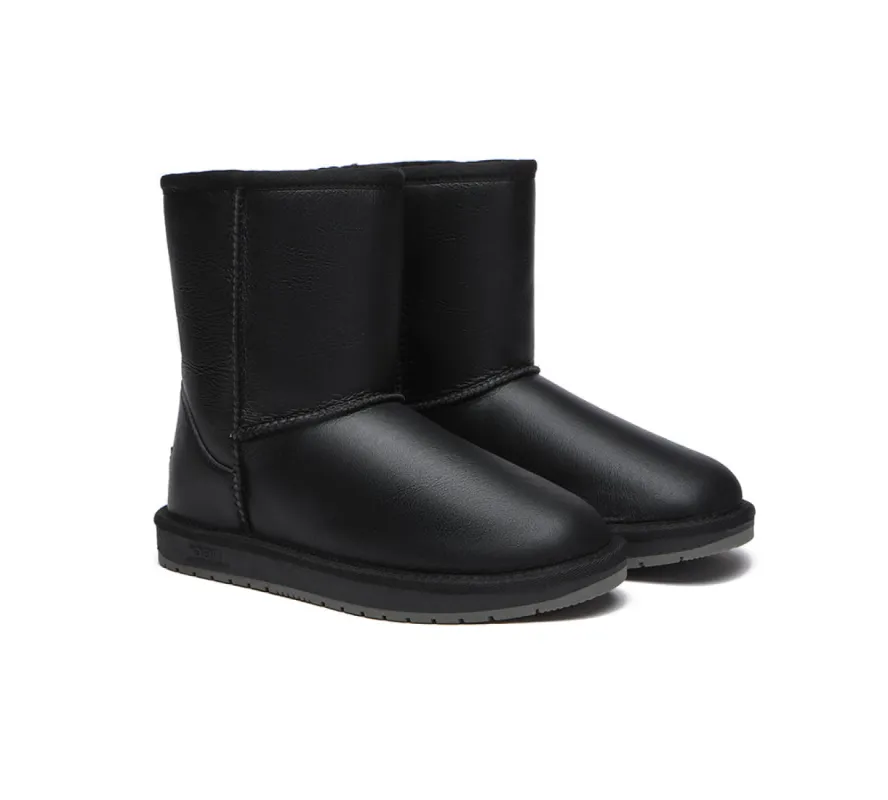 AUSTRALIAN SHEPHERD® UGG Boots Premium Sheepskin Wool Short Classic Nappa sold by UGG Express