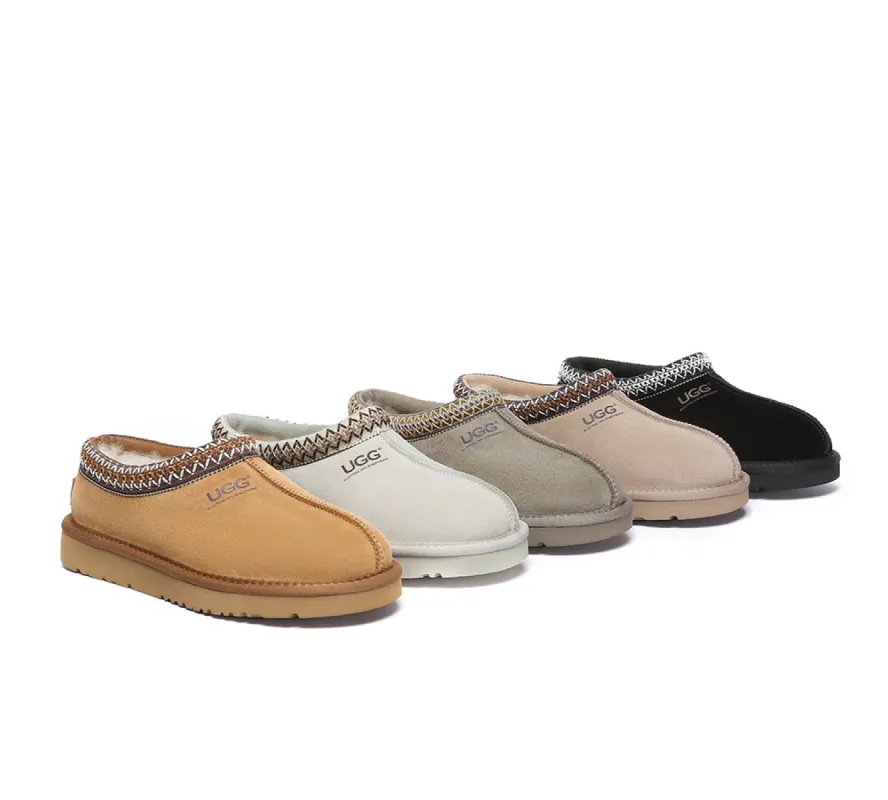 AUSTRALIAN SHEPHERD® UGG Slippers Sheepskin Wool Ankle Tazzy Hippie sold by UGG Express