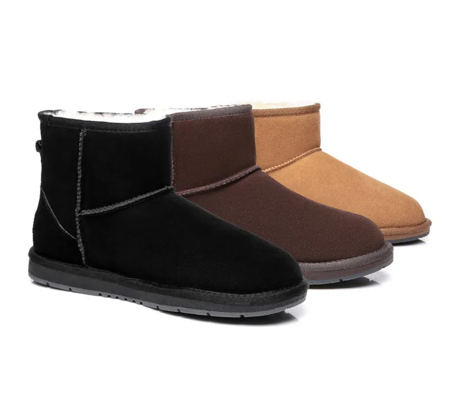 AUSTRALIAN SHEPHERD® UGG Boots Sheepskin Wool Mini Classic Suede sold by UGG Express