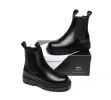 TARRAMARRA® Women Leather Block Heel Black Chunky Boots Vanya sold by UGG Express