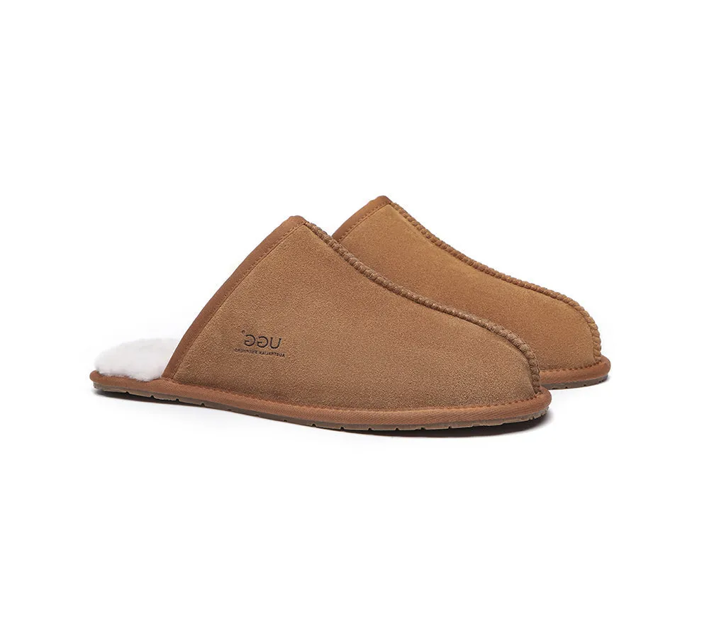 AUSTRALIAN SHEPHERD® UGG Men Sheepskin Wool Scuff Slippers Bennett sold by UGG Express product image thumbnail 2
