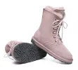 EVERAU® 2-Way Style UGG Boots Women Sheepskin Wool Lace Up Ankle Pathfinder sold by UGG Express