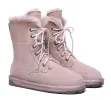 EVERAU® 2-Way Style UGG Boots Women Sheepskin Wool Lace Up Ankle Pathfinder sold by UGG Express