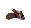 EVERAU® Men Leather Crossover Slip-on Ultra Soft Summer Slides Wyatt sold by UGG Express