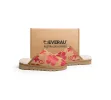 EVERAU® UGG Slippers Sheepskin Wool Red Floral Print Suede Cruz EU40 sold by UGG Express