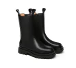 TARRAMARRA® Women Leather Block Heel Black Chunky Boots Sherry sold by UGG Express
