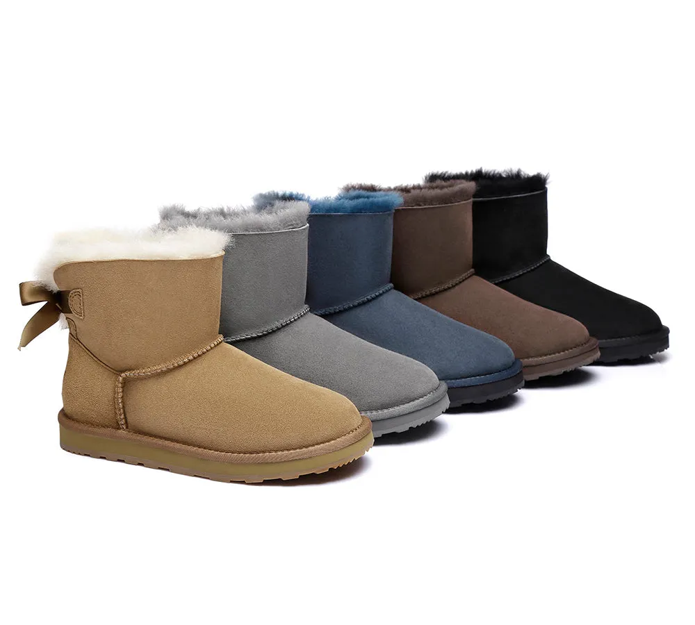 Urban UGG® UGG Boots Women Mini Back Bow sold by UGG Express