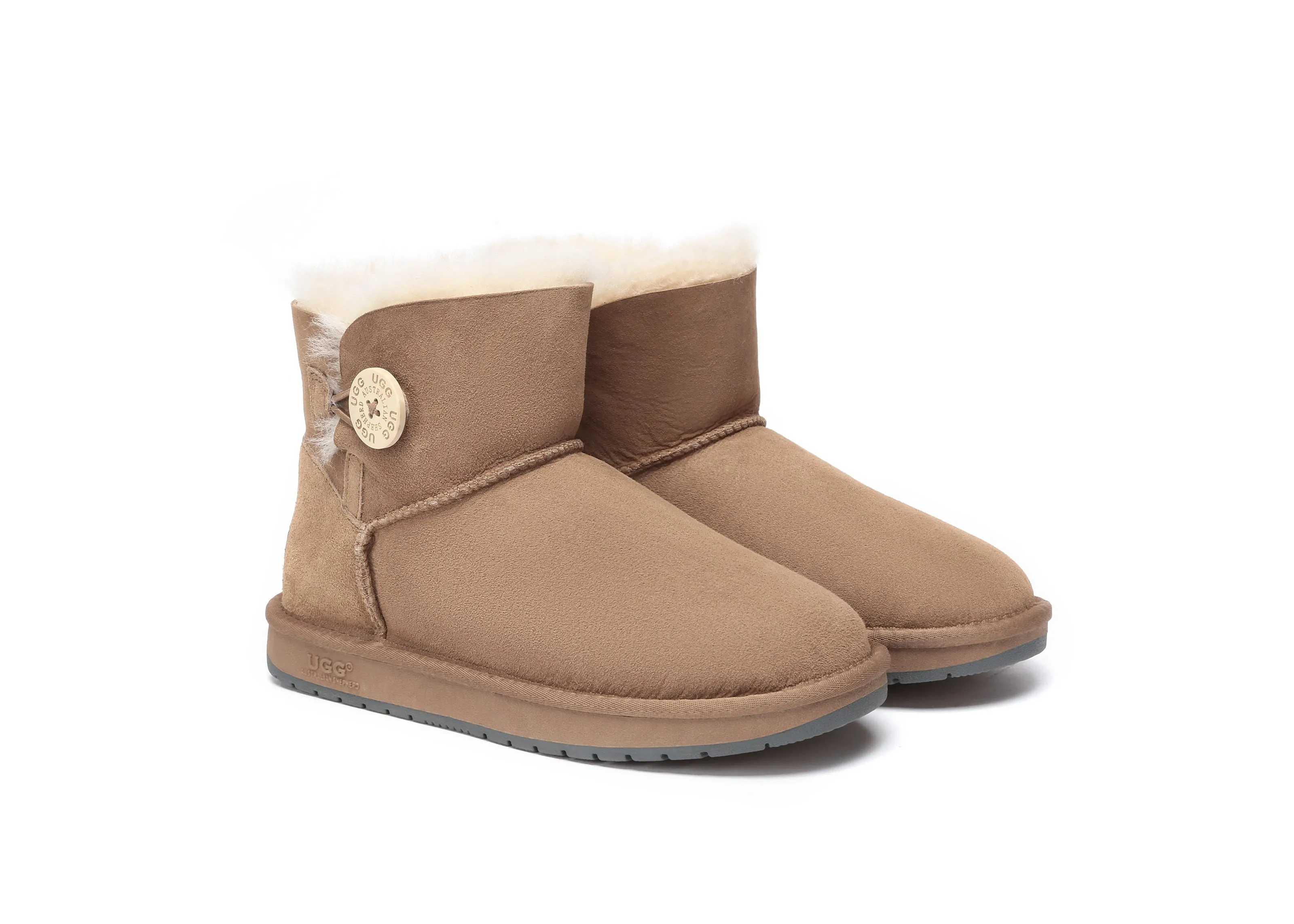 AUSTRALIAN SHEPHERD® UGG Boots Double Face Sheepskin Wool Mini Button sold by UGG Express product image thumbnail 3