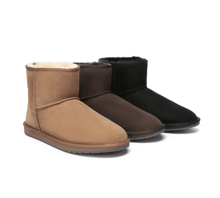 AUSTRALIAN SHEPHERD® UGG Boots Men Sheepskin Wool Large Size Mini Classic sold by UGG Express