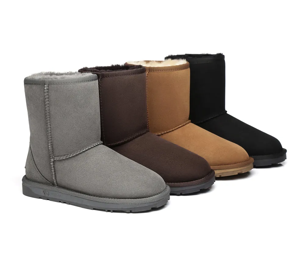 EVERAU® UGG Boots Premium Australian Sheepskin Wool Short Classic sold by UGG Express