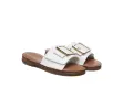 EVERAU® Women Leather Buckle Adjustable Ultra Soft Flat Slides Bera sold by UGG Express