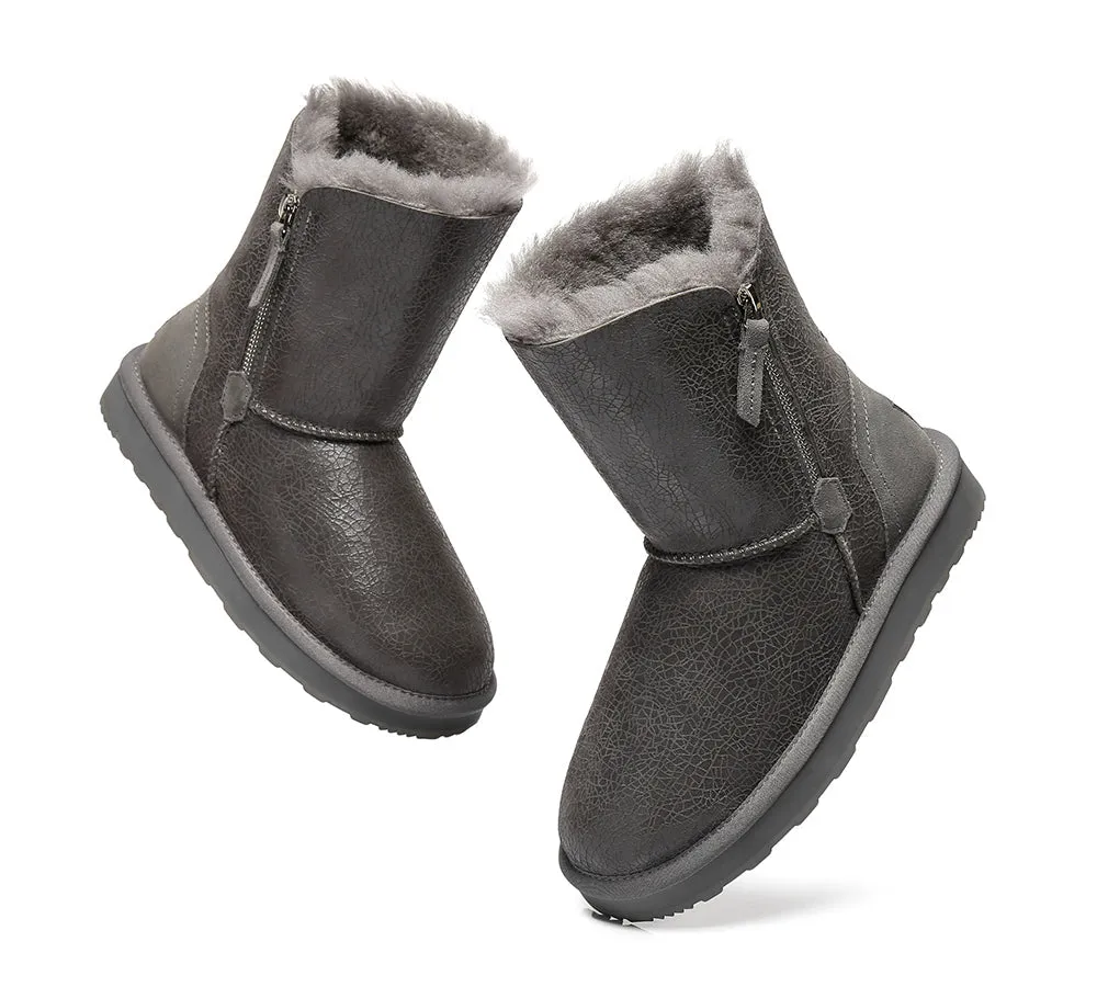 Urban UGG® UGG Boots Women Sheepskin Wool Zipper Short Zipporah sold by UGG Express product image thumbnail 5
