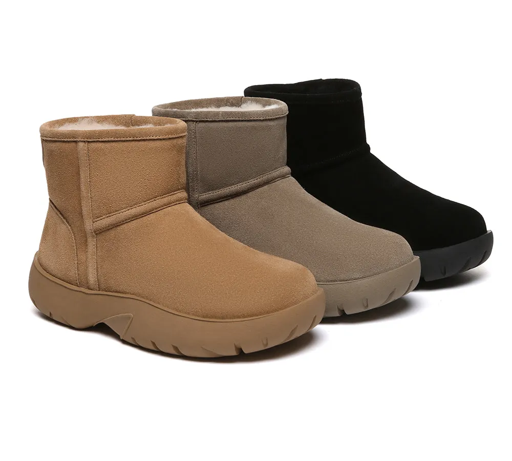 AUSTRALIAN SHEPHERD® UGG Boots Sheepskin Wool Ankle Chunky Mini Classic Salma sold by UGG Express