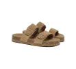 EVERAU® Double Straps Embossed Slip-on Summer Sandal Slides Aurelia sold by UGG Express