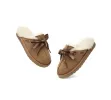 AUSTRALIAN SHEPHERD® UGG Slippers Women Sheepskin Wool Adjustable Ribbon Bow Ruby sold by UGG Express