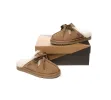 AUSTRALIAN SHEPHERD® UGG Slippers Women Sheepskin Wool Adjustable Ribbon Bow Ruby sold by UGG Express