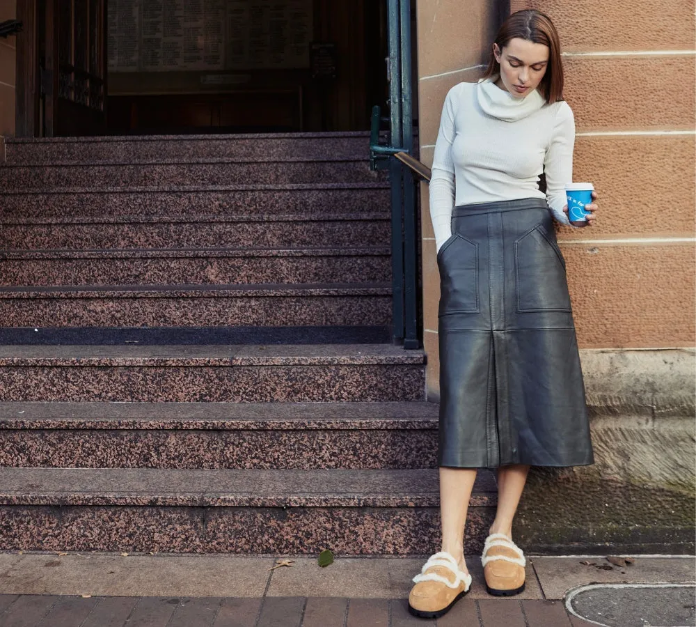 AUSTRALIAN SHEPHERD® UGG Slippers Women Sheepskin Wool Shearling Lined Remi sold by UGG Express product image thumbnail 2