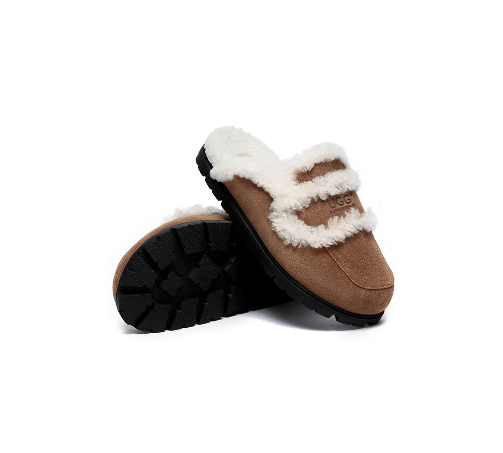 AUSTRALIAN SHEPHERD® UGG Slippers Women Sheepskin Wool Shearling Lined Remi sold by UGG Express product image thumbnail 4