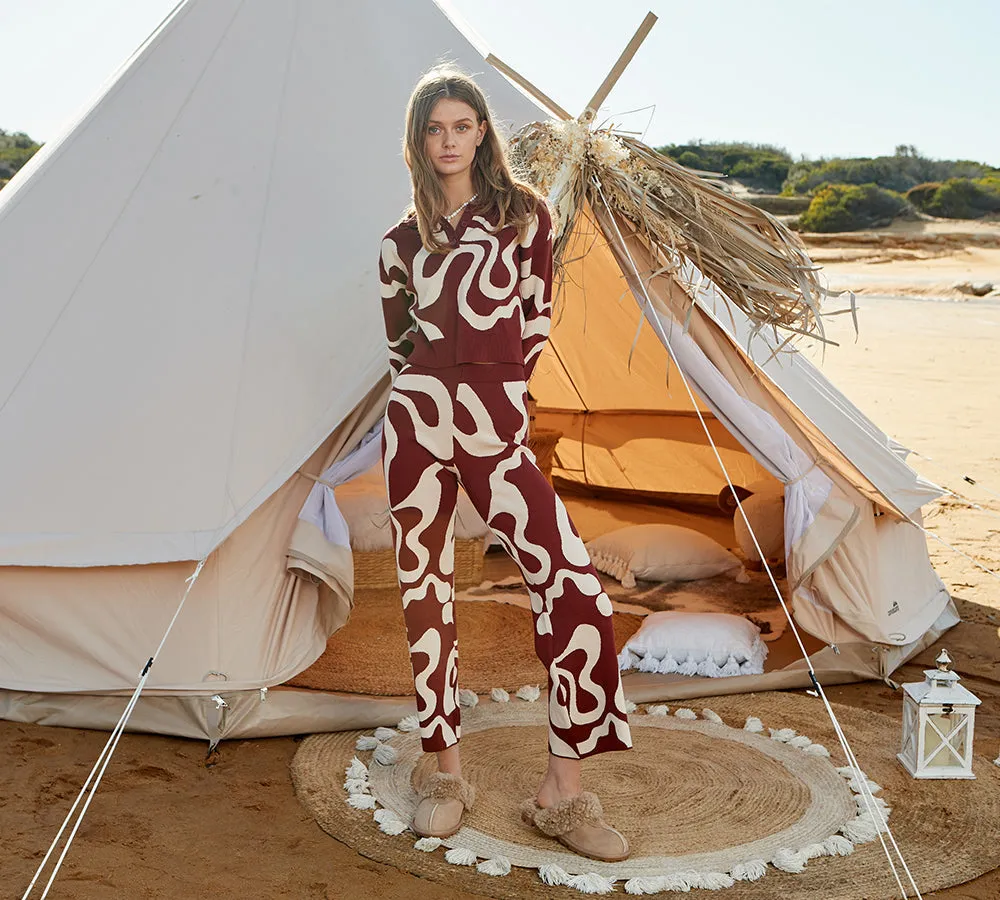 AUSTRALIAN SHEPHERD® UGG Slippers Double Faced Sheepskin Wool Waffle Curly sold by UGG Express product image thumbnail 2