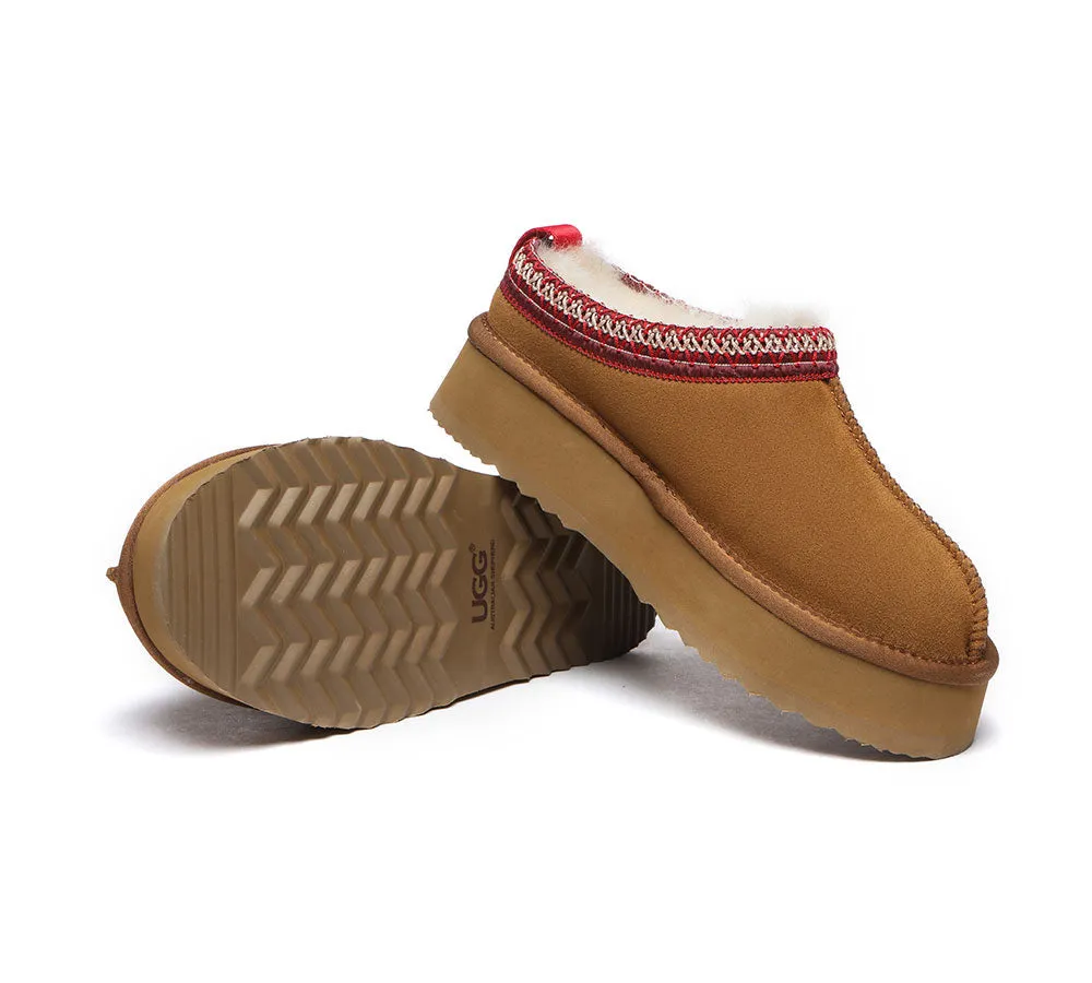 AUSTRALIAN SHEPHERD® UGG Slippers Sheepskin Wool Ankle Platform Tazzy Ventus sold by UGG Express product image thumbnail 4