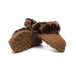 AUSTRALIAN SHEPHERD® UGG Slippers Women Double Face Sheepskin Wool Leopard Print sold by UGG Express