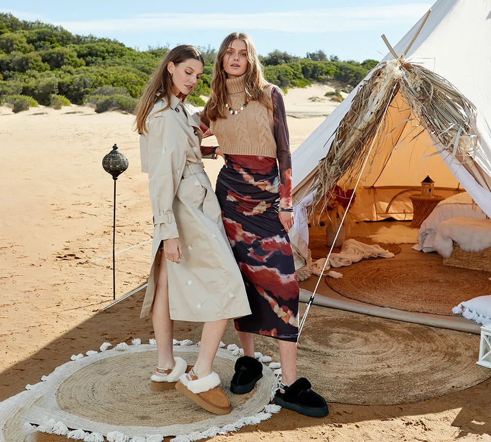 AUSTRALIAN SHEPHERD® UGG Slippers Women Removable Strap Slingback Platform Waffle sold by UGG Express product image thumbnail 2