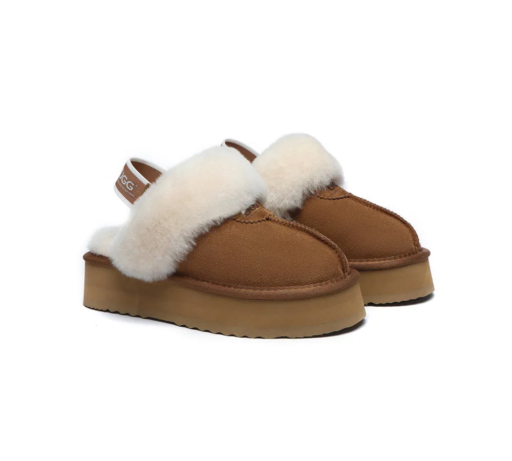 AUSTRALIAN SHEPHERD® UGG Slippers Women Removable Strap Slingback Platform Waffle sold by UGG Express product image thumbnail 3