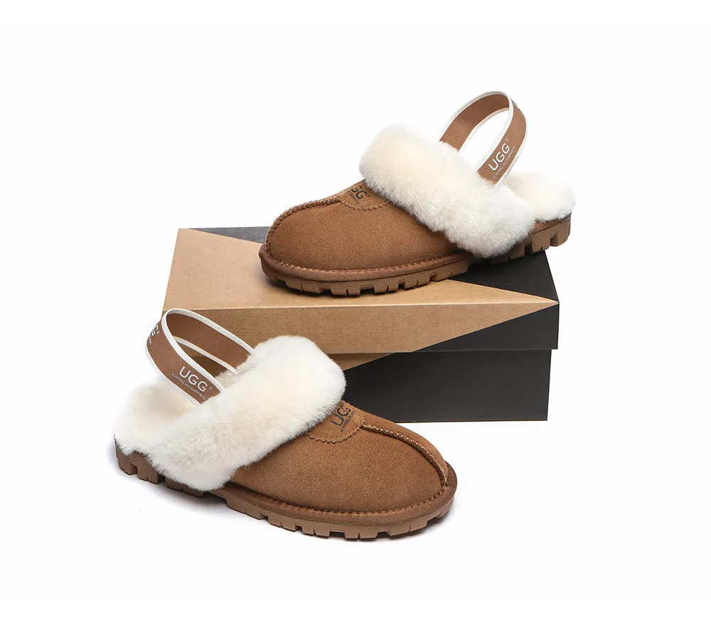 AUSTRALIAN SHEPHERD® UGG Slippers Sheepskin Wool Slingback Waffle Plus sold by UGG Express product image thumbnail 5