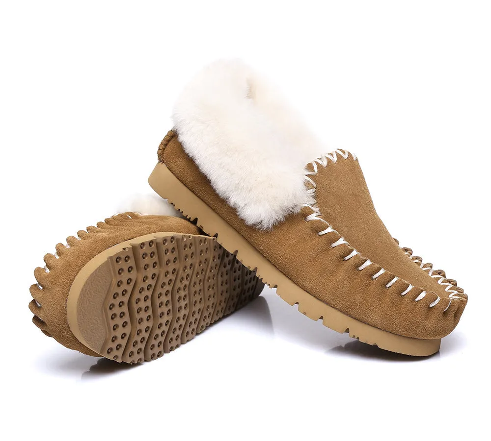 AUSTRALIAN SHEPHERD® UGG Slippers Men Sheepskin Wool Ankle Popo Moccasins Big Size sold by UGG Express product image thumbnail 4