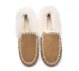 AUSTRALIAN SHEPHERD® UGG Slippers Men Sheepskin Wool Ankle Popo Moccasins Big Size sold by UGG Express