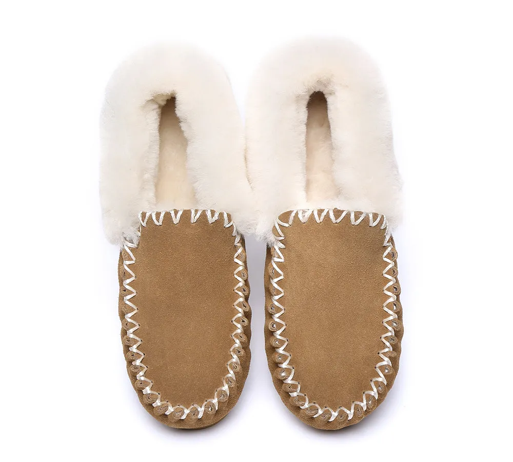AUSTRALIAN SHEPHERD® UGG Slippers Men Sheepskin Wool Ankle Popo Moccasins Big Size sold by UGG Express product image thumbnail 5