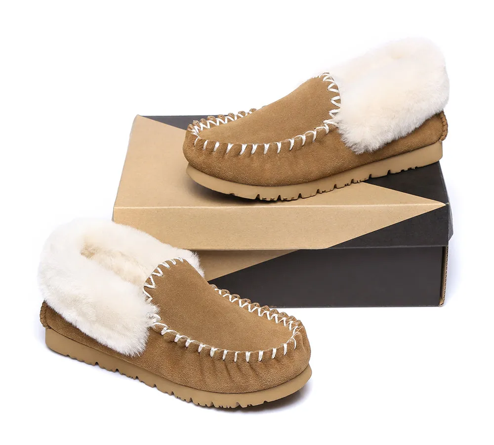 AUSTRALIAN SHEPHERD® UGG Slippers Men Sheepskin Wool Ankle Popo Moccasins Big Size sold by UGG Express product image thumbnail 3
