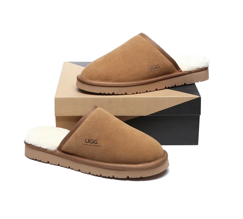 AUSTRALIAN SHEPHERD® UGG Slippers Men Sheepskin Wool Scuff Cruz sold by UGG Express product image thumbnail 4