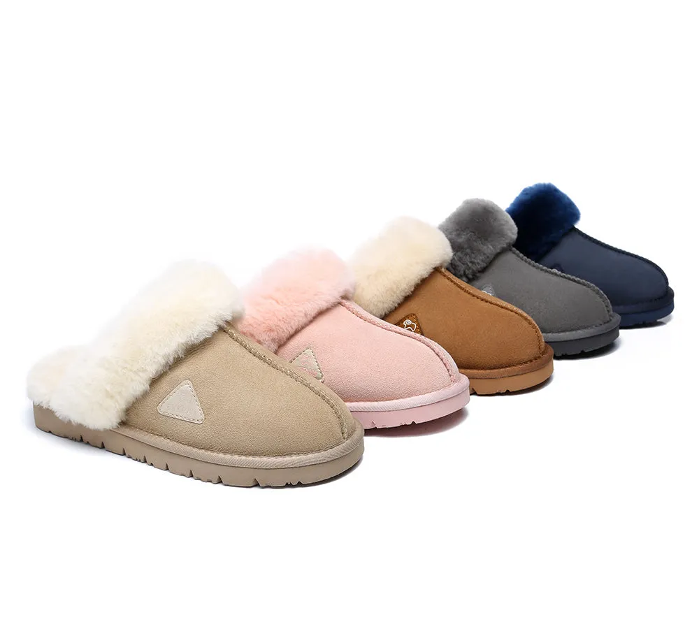 EVERAU® UGG Slippers Premium Sheepskin Wool Scuff Muffin sold by UGG Express