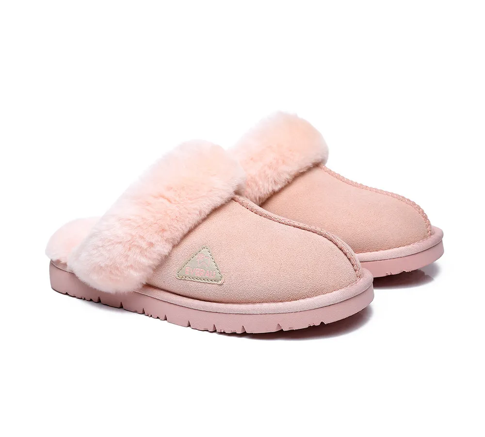 EVERAU® UGG Slippers Premium Sheepskin Wool Scuff Muffin sold by UGG Express product image thumbnail 2