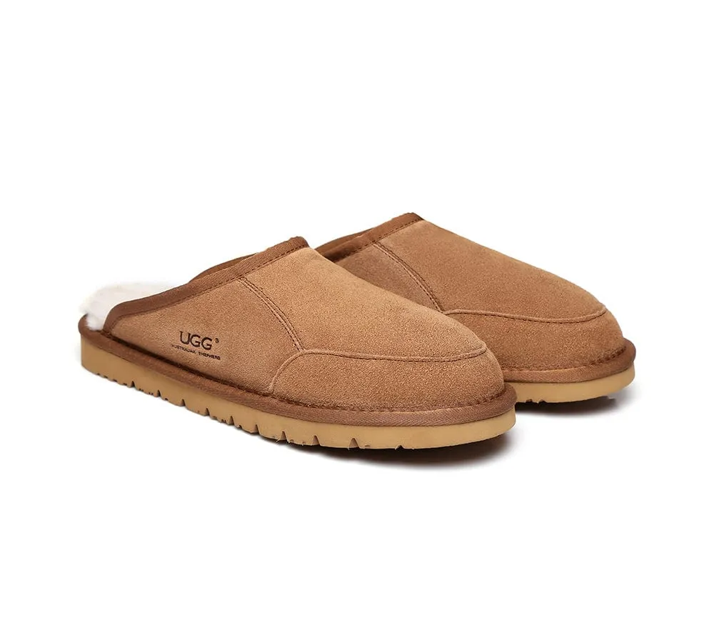 AUSTRALIAN SHEPHERD® UGG Slippers Men Sheepskin Wool Scuff Bred sold by UGG Express product image thumbnail 3