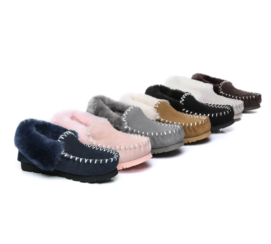 AUSTRALIAN SHEPHERD® UGG Slippers Popo Moccasins made by UGG Express