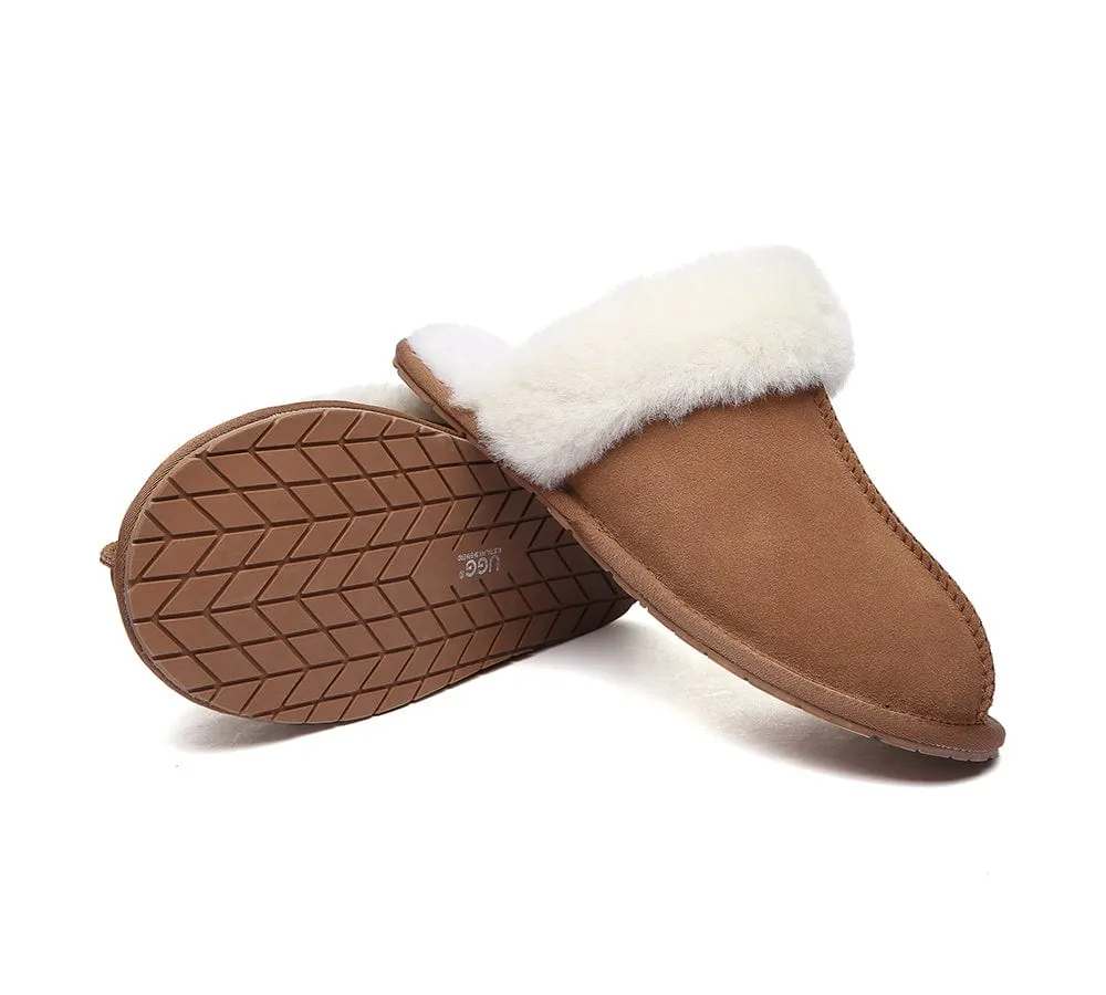 AUSTRALIAN SHEPHERD® UGG Slippers Premium Sheepskin Wool Scuff Rosa sold by UGG Express product image thumbnail 4