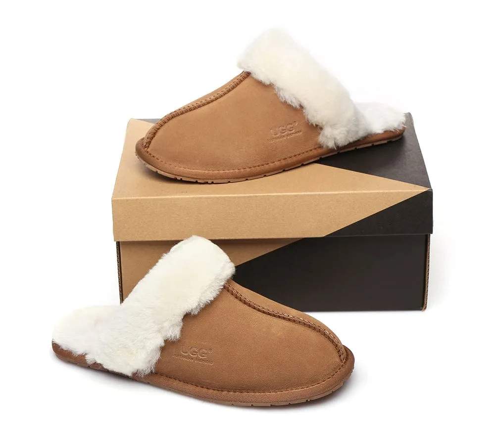 AUSTRALIAN SHEPHERD® UGG Slippers Premium Sheepskin Wool Scuff Rosa sold by UGG Express product image thumbnail 5