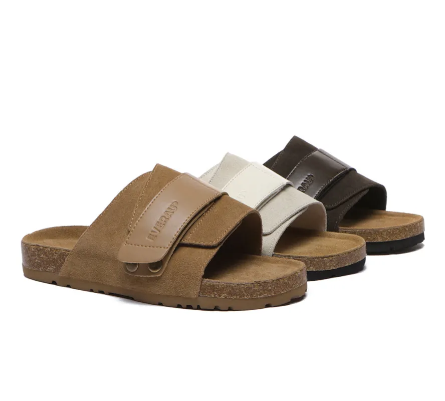 EVERAU® Adjustable Strap Embossed Slip-on Summer Sandal Slides Terrain sold by UGG Express