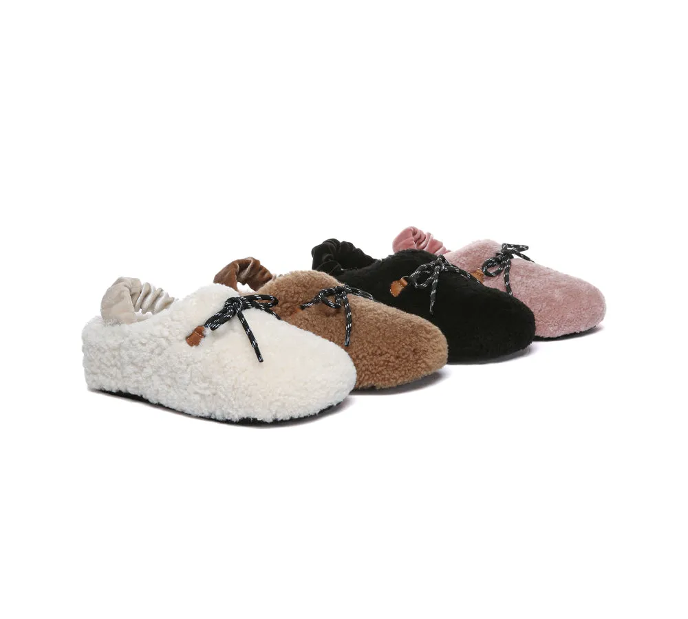 AUSTRALIAN SHEPHERD® UGG Slippers Women Curly Sheepskin Wool Slingback Barrett sold by UGG Express