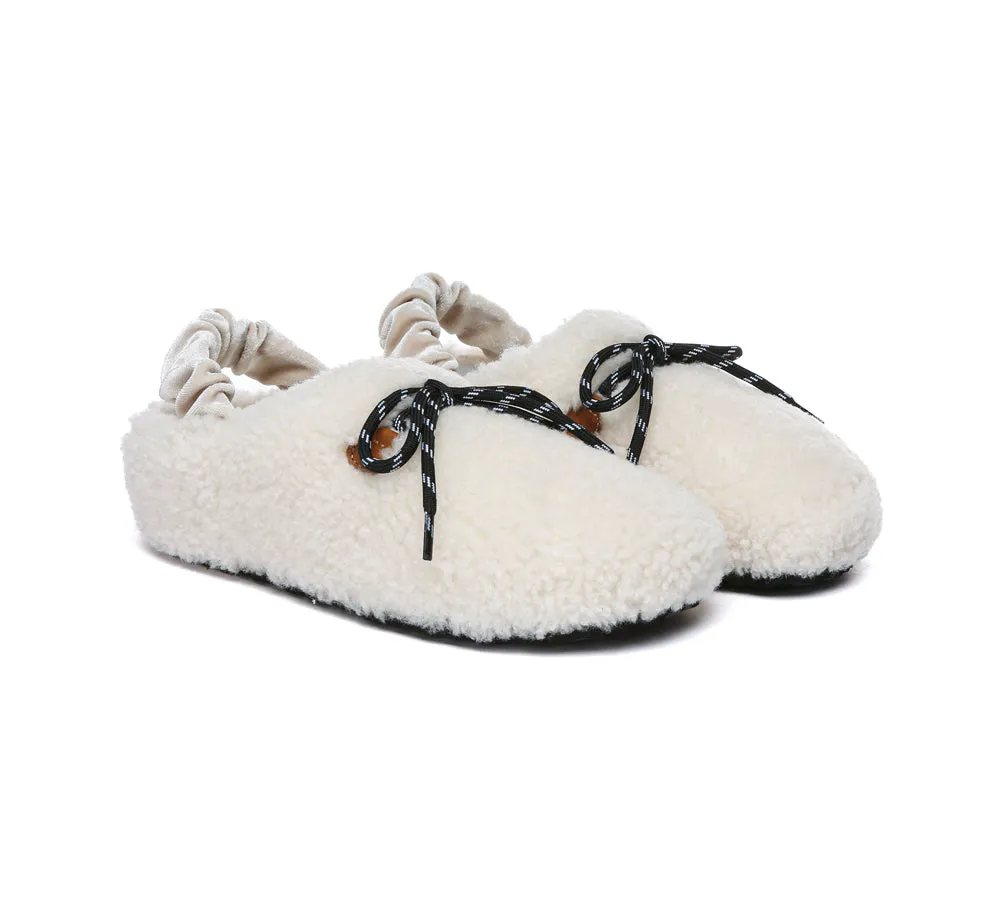 AUSTRALIAN SHEPHERD® UGG Slippers Women Curly Sheepskin Wool Slingback Barrett sold by UGG Express product image thumbnail 2