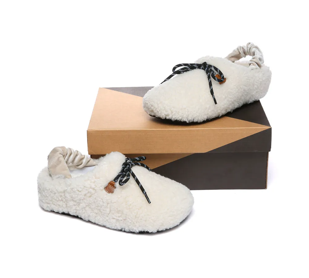 AUSTRALIAN SHEPHERD® UGG Slippers Women Curly Sheepskin Wool Slingback Barrett sold by UGG Express product image thumbnail 4