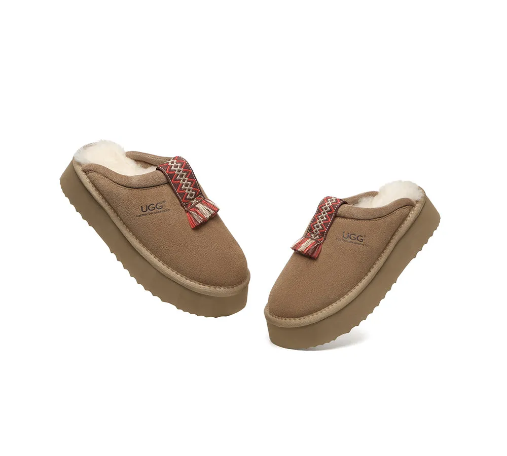 AUSTRALIAN SHEPHERD® UGG Slippers Sheepskin Wool Platform Tazzy Calla sold by UGG Express product image thumbnail 4