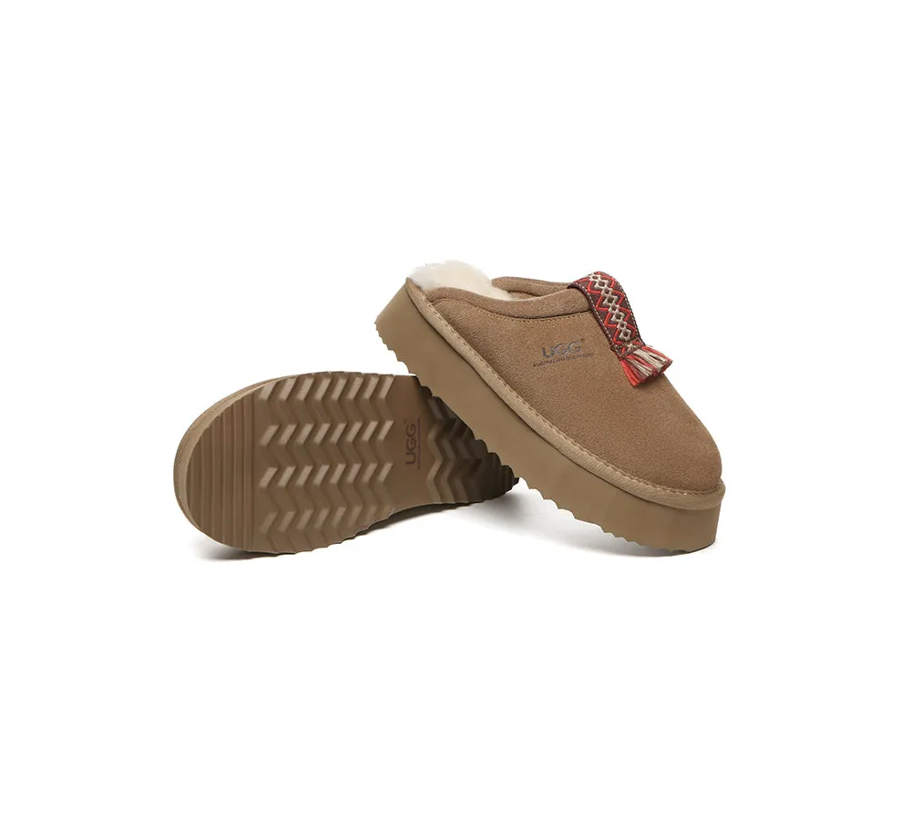 AUSTRALIAN SHEPHERD® UGG Slippers Sheepskin Wool Platform Tazzy Calla sold by UGG Express product image thumbnail 2