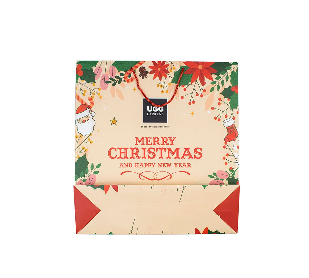 Premium Christmas New Year Gift Paper Bag With Handle sold by UGG Express product image thumbnail 3