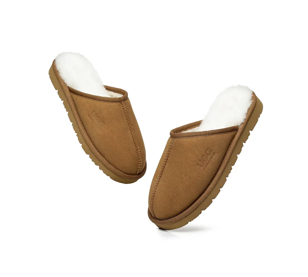 AUSTRALIAN SHEPHERD® UGG Men Sheepskin Wool Scuff Slippers Mosley sold by UGG Express product image thumbnail 5