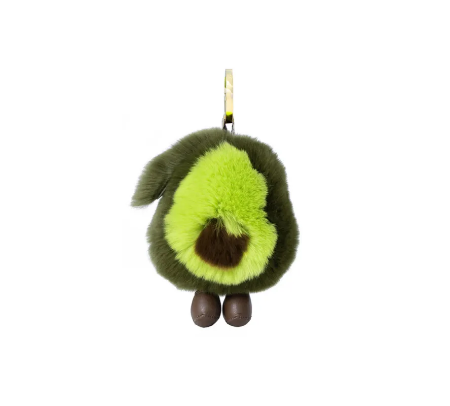 EVERAU® Fluffy Avocado Keyring sold by UGG Express