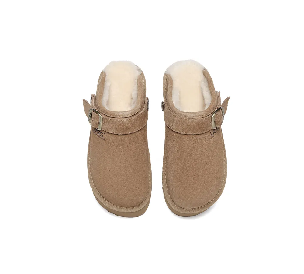 AUSTRALIAN SHEPHERD® UGG Slippers Sheepskin Wool Adjustable strap Platform Sadie sold by UGG Express product image thumbnail 5